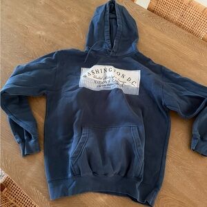 Navy blue hoodie Washington DC